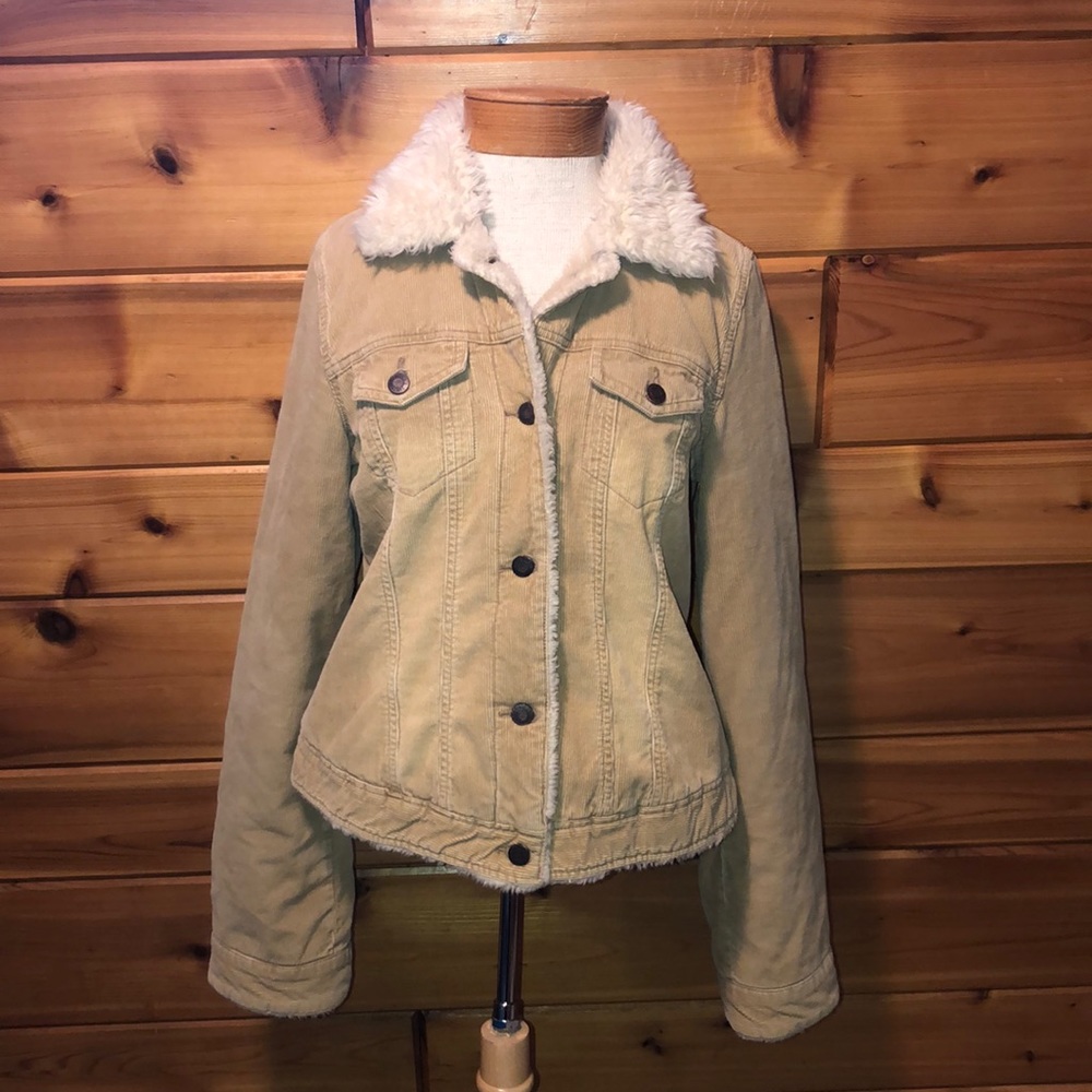 Abercrombie and Fitch Large Corduroy Jacket
